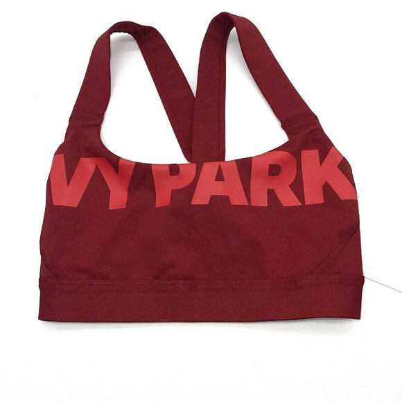 IVY PARK Sports Bra Women’s Extra Small Racerback Red New with Tags Deadstock - Picture 5 of 10